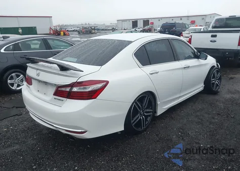 2016 Honda Accord Sport from USA, damaged, VIN 1HGCR2F52GA027501